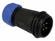 SPP2911-4WZ 4kolíková zástrčka pre 13-16mm kábel IP68 SPP2911-4WZ 4kolíková zástrčka pre 13-16mm kábel IP68