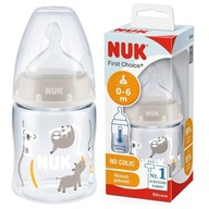 NUK ANTIKOLICKÁ FĽAŠA SO SNÍMAČOM 150ml 0m+ NUK ANTIKOLICKÁ FĽAŠA SO SNÍMAČOM 150ml 0m+