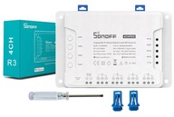 Sonoff 4CH PRO R3 WiFi RF 433 MHz 4 DIN kanály