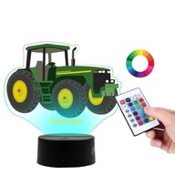 Traktorová UV stolná lampa John Deere PLEXIDO Traktorová UV stolná lampa John Deere PLEXIDO