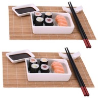 VEĽKÁ SUSHI SÚPRAVA, TYČKY, KERAMICKÝ NÁDOB VEĽKÁ SUSHI SÚPRAVA, TYČKY, KERAMICKÝ NÁDOB