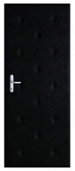 Gombíky obloženia dverí 1 čierna 95 cm