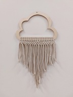 Dreamcatcher makramé dekorácie cloud minimalistický Dreamcatcher makramé dekorácie cloud minimalistický