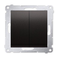 Kontaktujte Simon 54 Switch double switch antracit Kontaktujte Simon 54 Switch double switch antracit