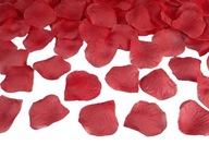 Konfetové lupienky ruží v červenom vrecku po 500 kusov