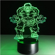 3D NOČNÁ LAMPA AVENGERS HULK DARČEK NA DIAĽKU 3D NOČNÁ LAMPA AVENGERS HULK DARČEK NA DIAĽKU
