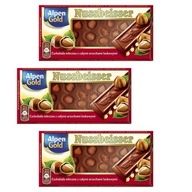 ALPENSKÉ ZLATÉ NUSSBEISSER MLIEKO S ORIEŠKAMI 100G-3s ALPENSKÉ ZLATÉ NUSSBEISSER MLIEKO S ORIEŠKAMI 100G-3s