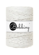 Vinutá šnúra Macrame 5 mm 100 m sivobiela Vinutá šnúra Macrame 5 mm 100 m sivobiela