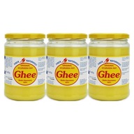 3 x BIO prečistené maslo Ghee 480 g Finck Naturkost