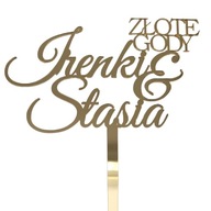 Jubilejná torta tortu 50th Wedding Anniversary Golden Wedding mens golden mirror Jubilejná torta tortu 50th Wedding Anniversary Golden Wedding mens golden mirror
