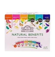 Ahmad Tea Natural Benefits 6x10 obálky