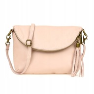 Dámska kabelka z prírodnej kože Messenger Bag Flap