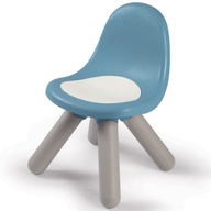 Záhradná stolička SMOBY s operadlom do izby, modrá