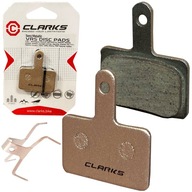 Brzdové doštičky SHIMANO B01S B05S polokovové s keramickými CLARKS Brzdové doštičky SHIMANO B01S B05S polokovové s keramickými CLARKS