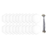 20 DIY akrylových vianočných ozdôb nedokončených 20 DIY akrylových vianočných ozdôb nedokončených