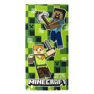 Cerda osuška 140 cm x 70 cm MINECRAFT 100% polyester STEVE ALEX Cerda osuška 140 cm x 70 cm MINECRAFT 100% polyester STEVE ALEX
