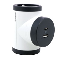 Rotačný rozbočovač 2X2P+Z USB Legrand 049437