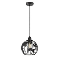 Globe Luster Závesná lampa Čierna Biela Sivá Globe Luster Závesná lampa Čierna Biela Sivá