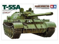 Ruský stredný tank T-55A 1:35 Tamiya 35257
