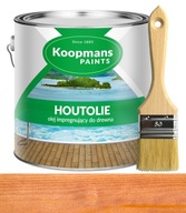 Koopmans Houtolie Olej na drevo a terasy 2,5L Gaštan Koopmans Houtolie Olej na drevo a terasy 2,5L Gaštan