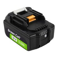 Batéria Green Cell BL1850B pre systémovú batériu Makita LXT 18V 18V 5Ah Batéria Green Cell BL1850B pre systémovú batériu Makita LXT 18V 18V 5Ah