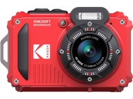 Červená kamera KODAK WPZ2 Wi-Fi 16 Mpx