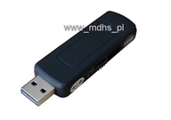 MINIATÚRNY DIGITÁLNY HLASOVÝ ZÁZNAMNÍK 4 GB PENDRIVE VOS