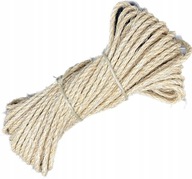 Sisal String Sisal Lona pre škrabanec 6 mm 25 m Sizálny kábel Sisal String Sisal Lona pre škrabanec 6 mm 25 m Sizálny kábel