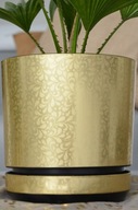 Kvetináč vzor GOLD LACE 21 čipkový motív