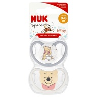NUK cumlík 0-6m Space Macko Pú, balenie 2 ks, 10175249 NUK cumlík 0-6m Space Macko Pú, balenie 2 ks, 10175249