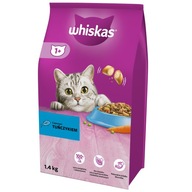 Whiskas suché krmivo pre mačky 2x1,4 kg tuniak