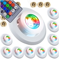 9x GU10 RGB LED OSVETLENIE S DIAĽKOVÝM OVLÁDANÍM 9x GU10 RGB LED OSVETLENIE S DIAĽKOVÝM OVLÁDANÍM