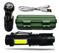Baterka Caliber 2 Aluminium Zoom Výkonná LED COB Baterka Caliber 2 Aluminium Zoom Výkonná LED COB