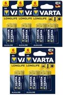 Batéria Varta Longlife AA - 30ks LR6 Batéria Varta Longlife AA - 30ks LR6