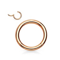 Titánový prsteňový segment ružové zlato CLICKER 1,2/8 Titánový prsteňový segment ružové zlato CLICKER 1,2/8