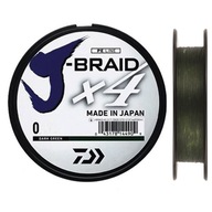DAIWA J-Braid X4 #0,4 0,07 mm 5,5 lb 2,6 kg 135 m t. DAIWA J-Braid X4 #0,4 0,07 mm 5,5 lb 2,6 kg 135 m t.