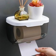 Organizér na toaletný papier Držiak na toaletný papier s poličkou ORM19