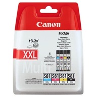 Atramentová kazeta Canon CLI-581XXL CMYK Sada 4 x 11,7 ml Atramentová kazeta Canon CLI-581XXL CMYK Sada 4 x 11,7 ml