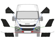 IVECO DAILY 2014- ORIGINÁLNE KRYTY NÁRAZNÍKOV
