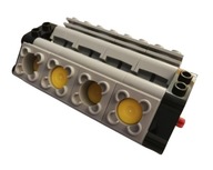 LEGO Engine Block V8 Technic 2852 2853 32333 2850b 2851 komplet čierny LEGO Engine Block V8 Technic 2852 2853 32333 2850b 2851 komplet čierny