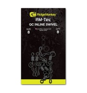 Ridge Monkey RM-Tec Quick Change Inline Swivel 8 Ridge Monkey RM-Tec Quick Change Inline Swivel 8