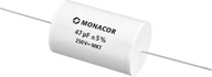 Filmový kondenzátor 47uF 250V MKTA-470 Filmový kondenzátor 47uF 250V MKTA-470