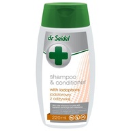 Dr Seidel Iodophor psí šampón s kondicionérom 220 ml Dr Seidel Iodophor psí šampón s kondicionérom 220 ml