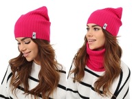 SET POĽSKÝ KOMÍNOVÝ KLOBÚK DARČEK FUCHSIA 2204 SET POĽSKÝ KOMÍNOVÝ KLOBÚK DARČEK FUCHSIA 2204