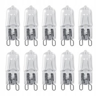 10X HALOGÉNOVÁ ŽIAROVKA, LUSTER 40W G9 10X HALOGÉNOVÁ ŽIAROVKA, LUSTER 40W G9