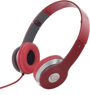 AUDIO STEREO TECHNO SLÚCHADLÁ EH145R ČERVENÉ