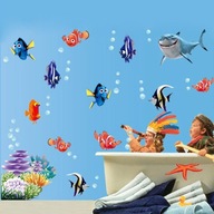 KDE JE NEMO Nálepky rýb na stenu skrinky KDE JE NEMO Nálepky rýb na stenu skrinky