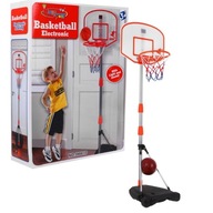 Detská basketbalová súprava 170 cm elektronické počítadlo basketbalových lôpt