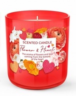 Bartek Candles Vonná sviečka Flower & Heart Bartek Candles Vonná sviečka Flower & Heart