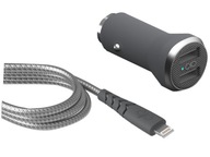 FORCE Autonabíjačka 2,4A LIGHTNING 2xUSB FORCE Autonabíjačka 2,4A LIGHTNING 2xUSB